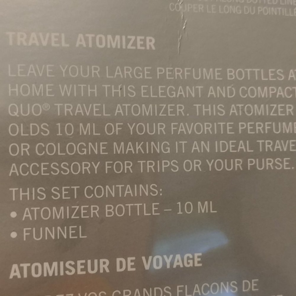 Travel Atomizer - Picture 3 of 3